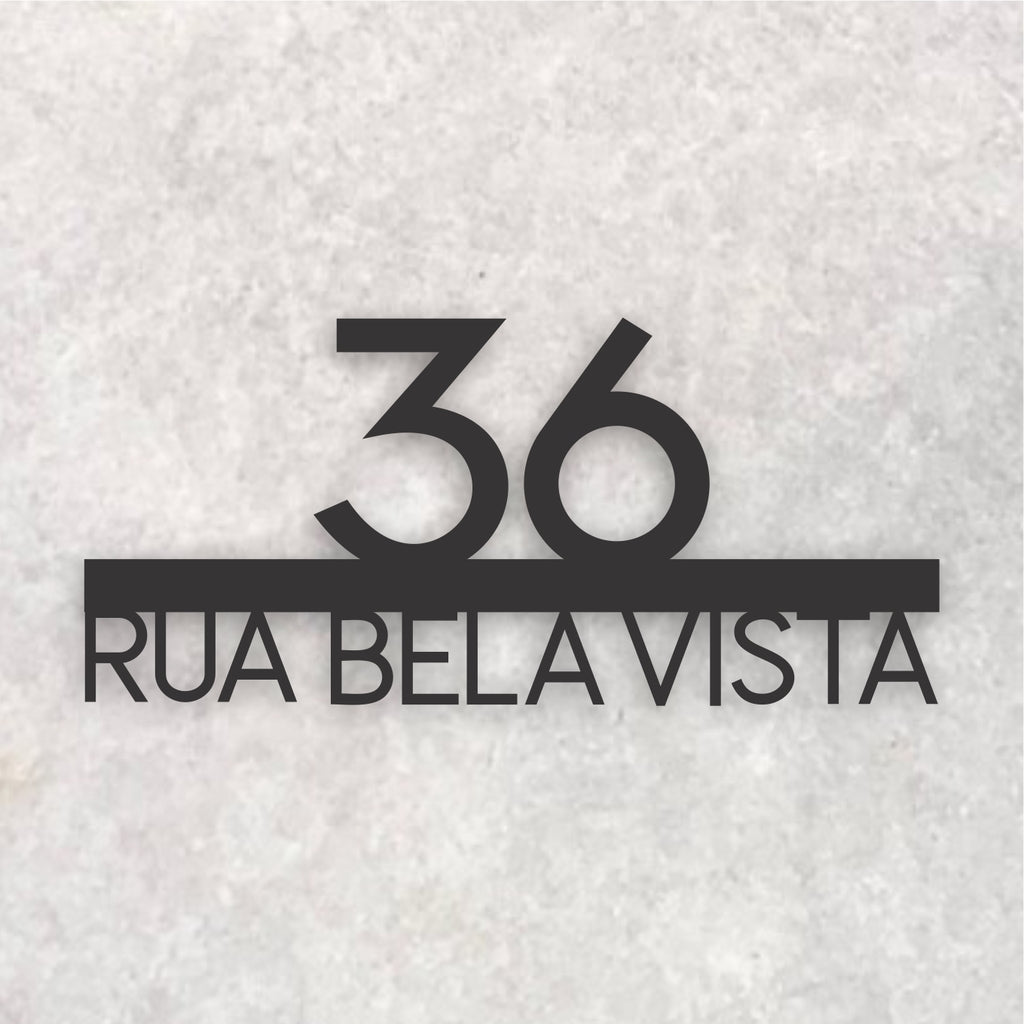 NÚMERO PARA CASA E APARTAMENTO MONTREAL