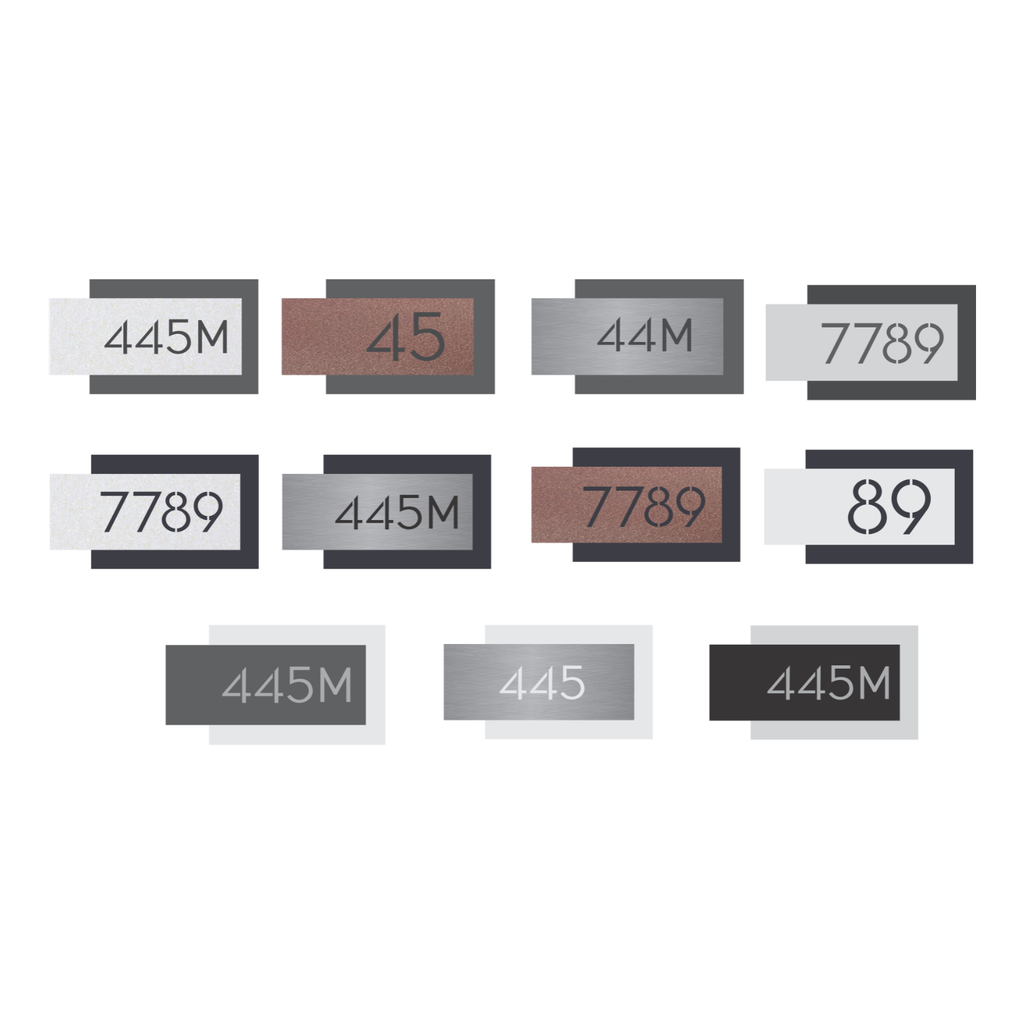 NÚMERO PARA RESIDÊNCIA VERONA