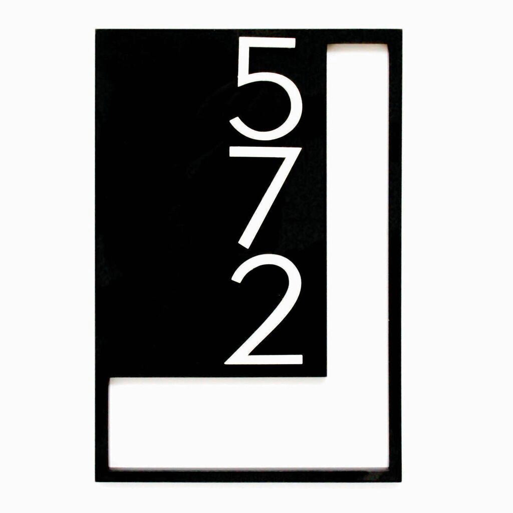 NÚMERO PARA CASA E APARTAMENTO SCANNO