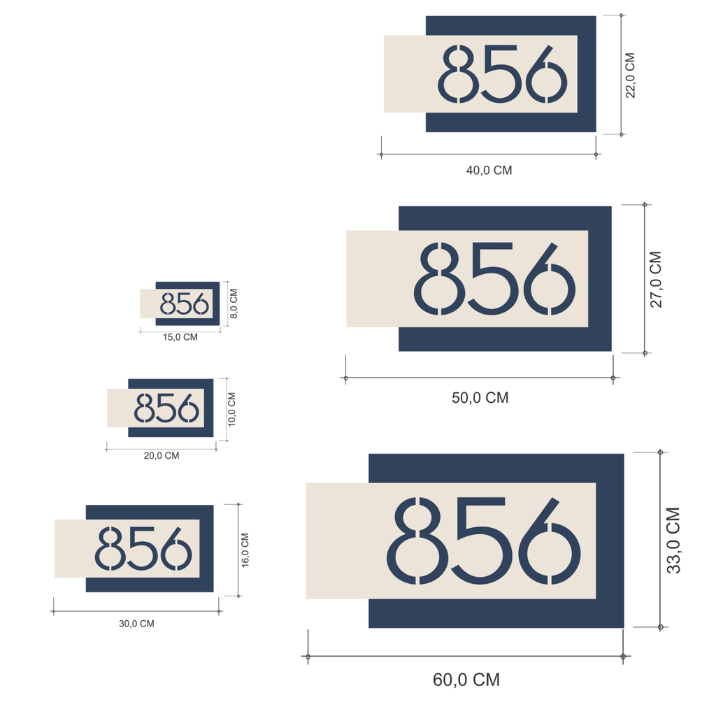 NÚMERO PARA RESIDÊNCIA VERONA